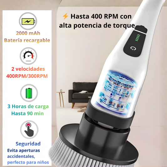 Cepillo electrico 9 en 1