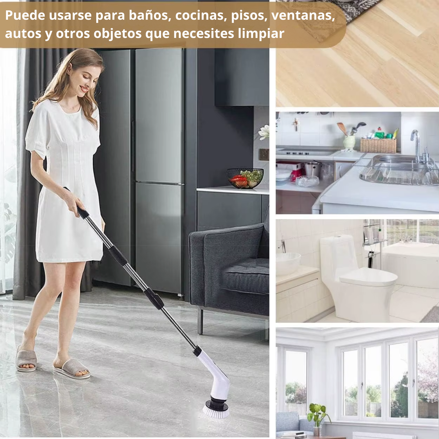 Cepillo electrico 9 en 1